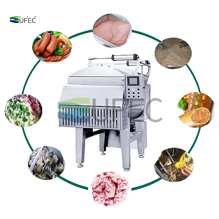Mezclador de vacío de carne de frecuencia/máquina industrial de carne de salchicha